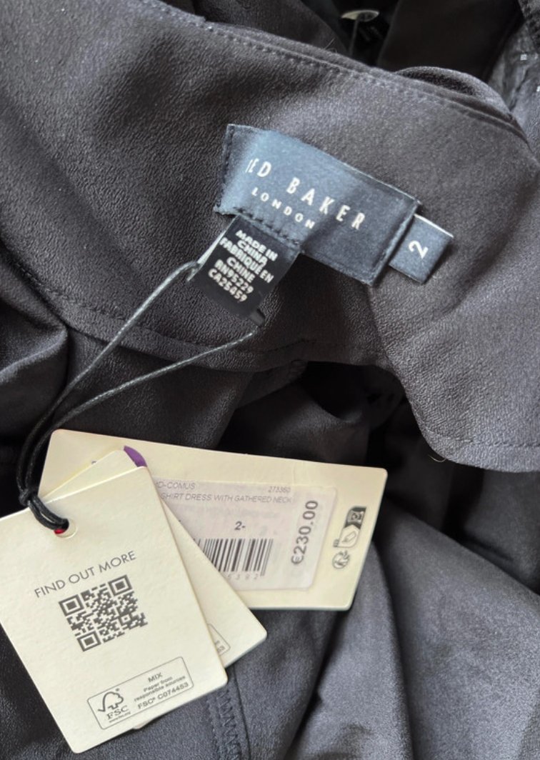 Schwarzes Kleid von Ted Baker