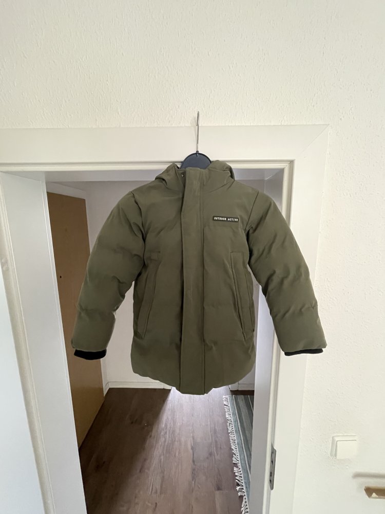 Warme kuschelige Winterjacke in Gr. 110 