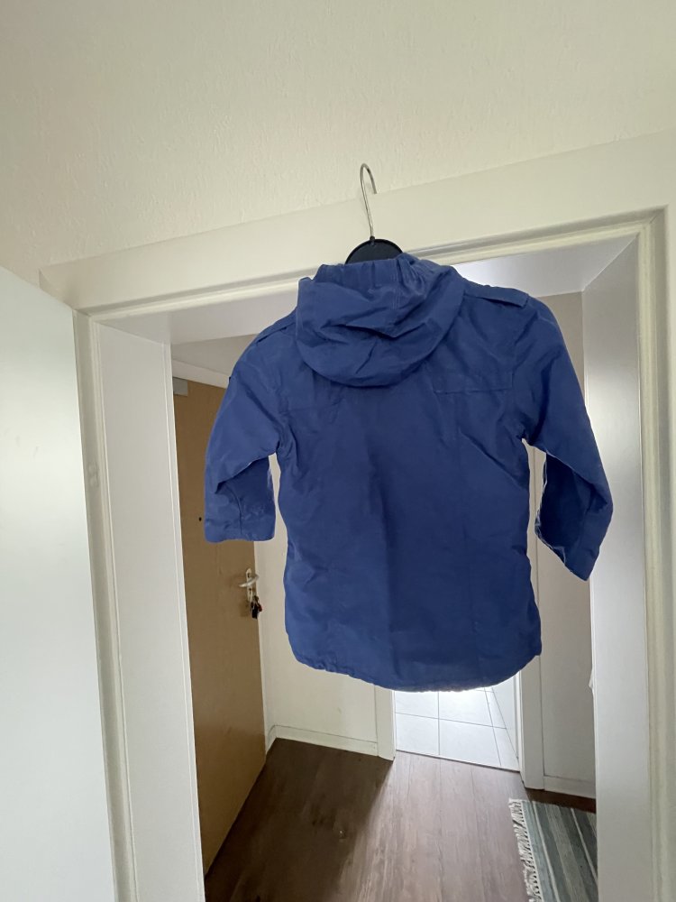 Schicke Sommerjacke Übergangsjacke Stoffjacke in blau von Mexx in Gr. 92