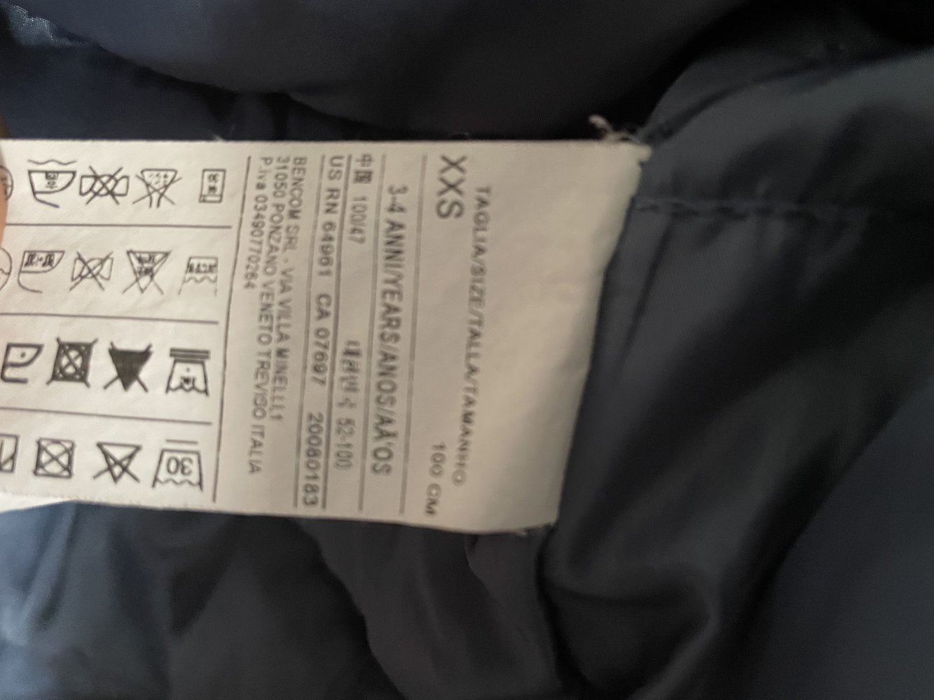 Schicker und warmer Mantel in Gr.104-110