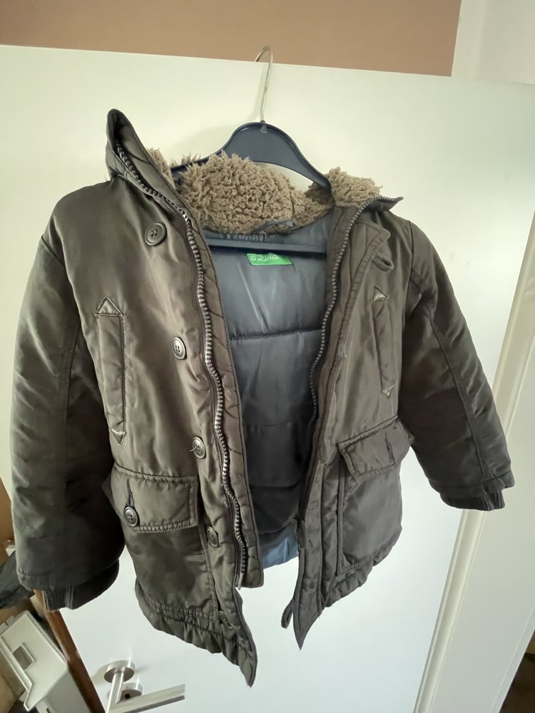 Schicker und warmer Mantel in Gr.104-110