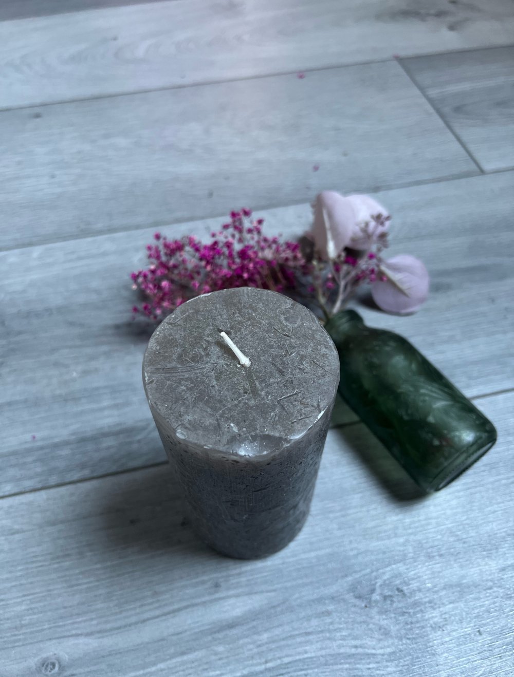 Rustik Stumpenkerze von Bolsius