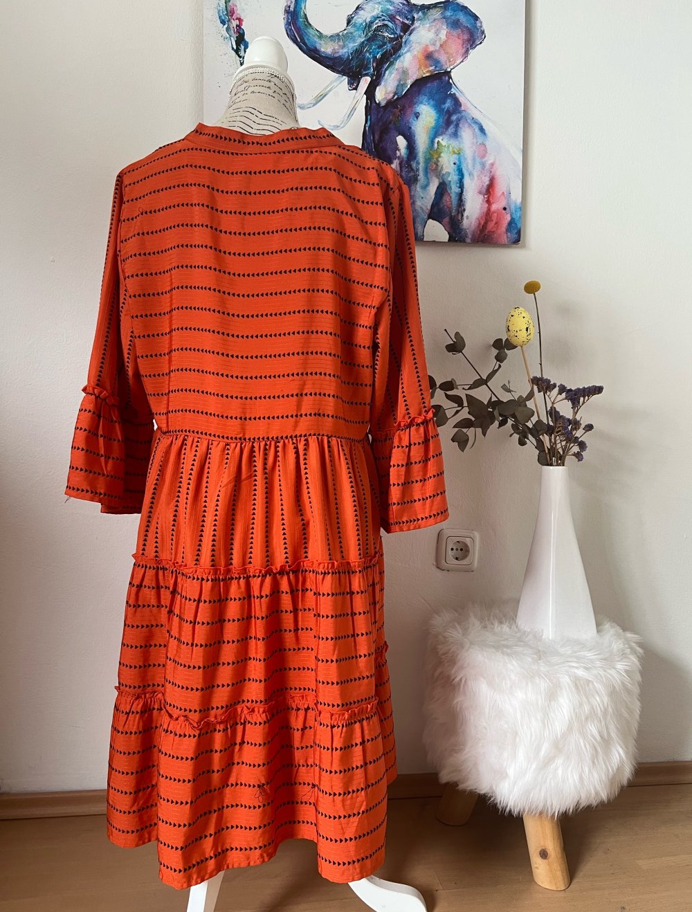 Damen Volantkleid von Vila