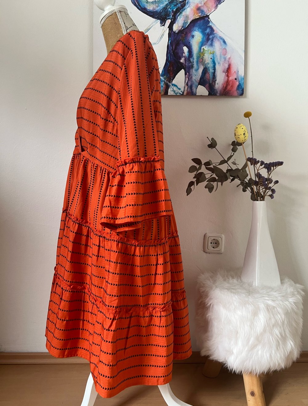 Damen Volantkleid von Vila