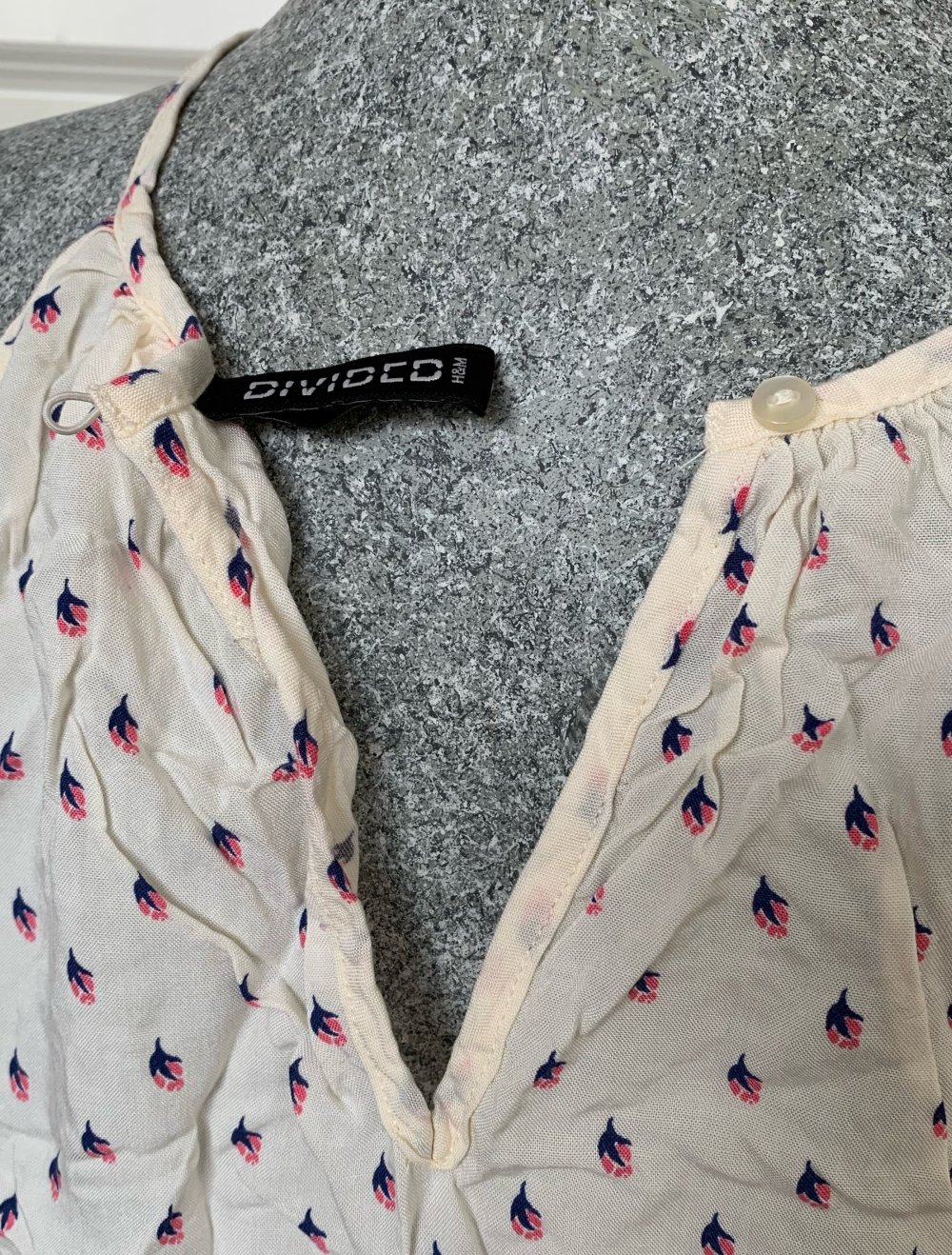 Süßes Top H&M Creme Bunt 38 M Neu