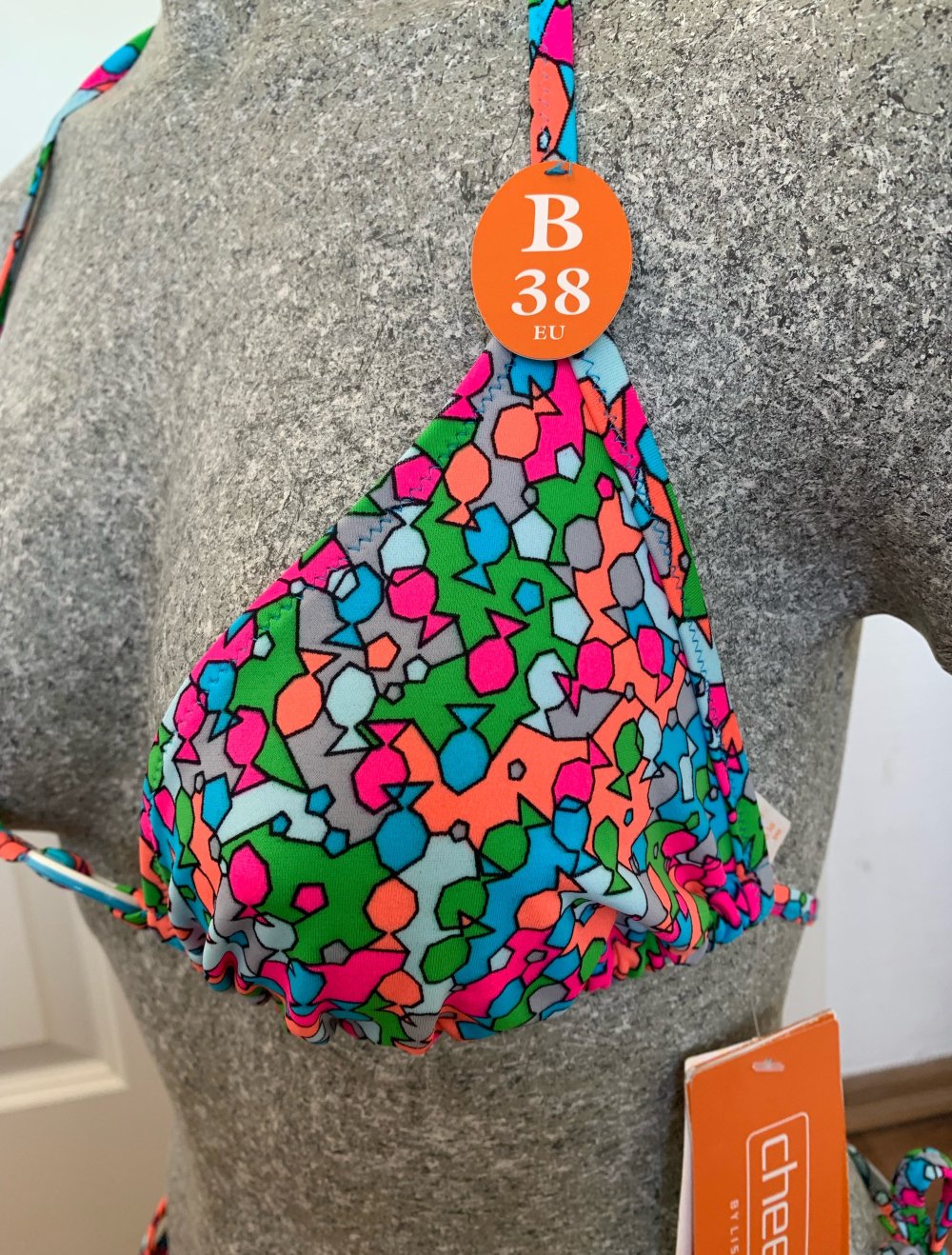 NEU Bikini 38B 2-Teiler Bunt