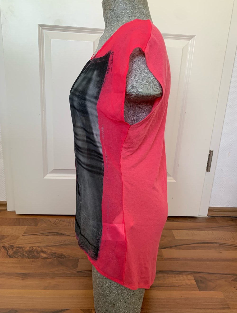 süßes Shirt Pink XS Pink Materialmix