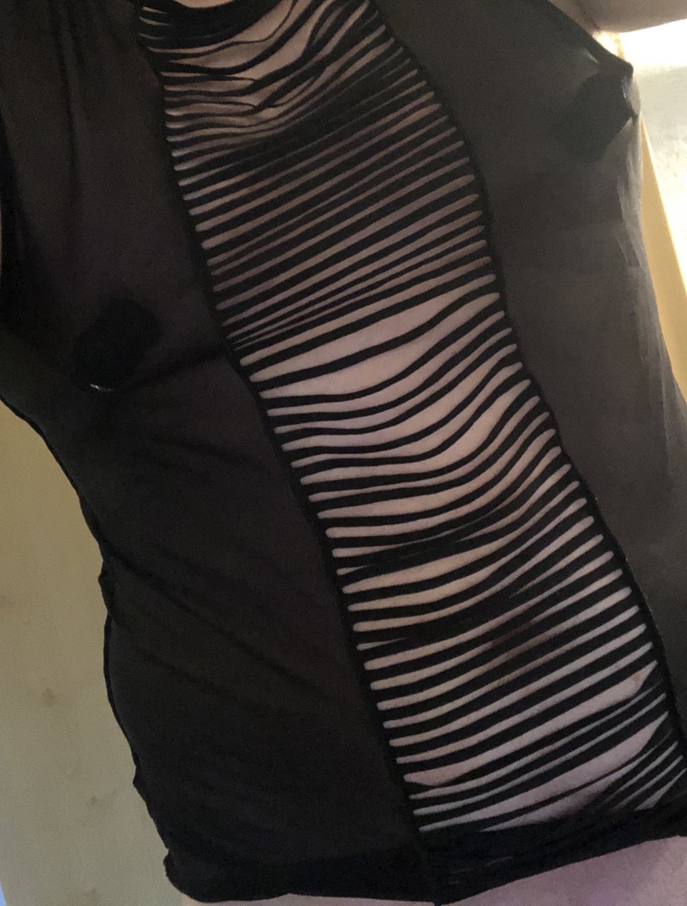 Schönes Transparentes T-Shirt