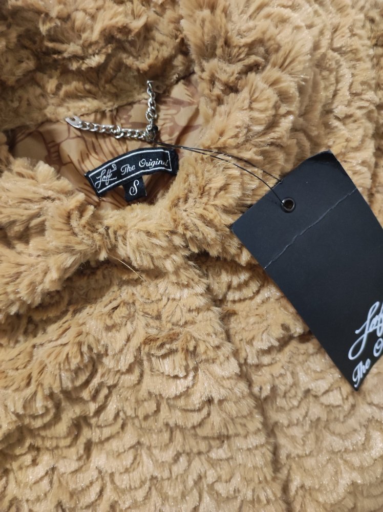 Kurze Teddy-Fleece Jacke