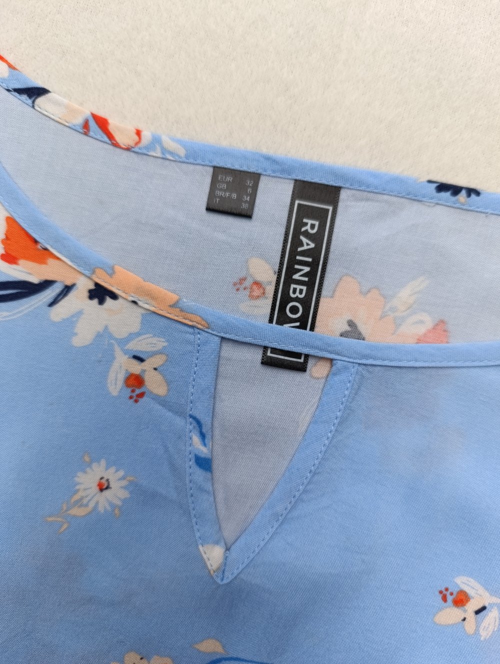 Viskose-Kleid – Gr. 32/34 (XS)