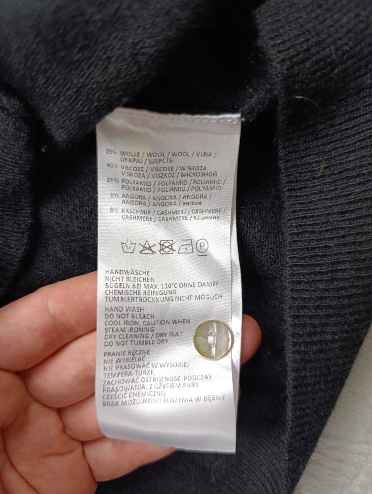 Edler Kaschmir-Mix Cardigan von DONNA LANE BASIC – Gr. XL