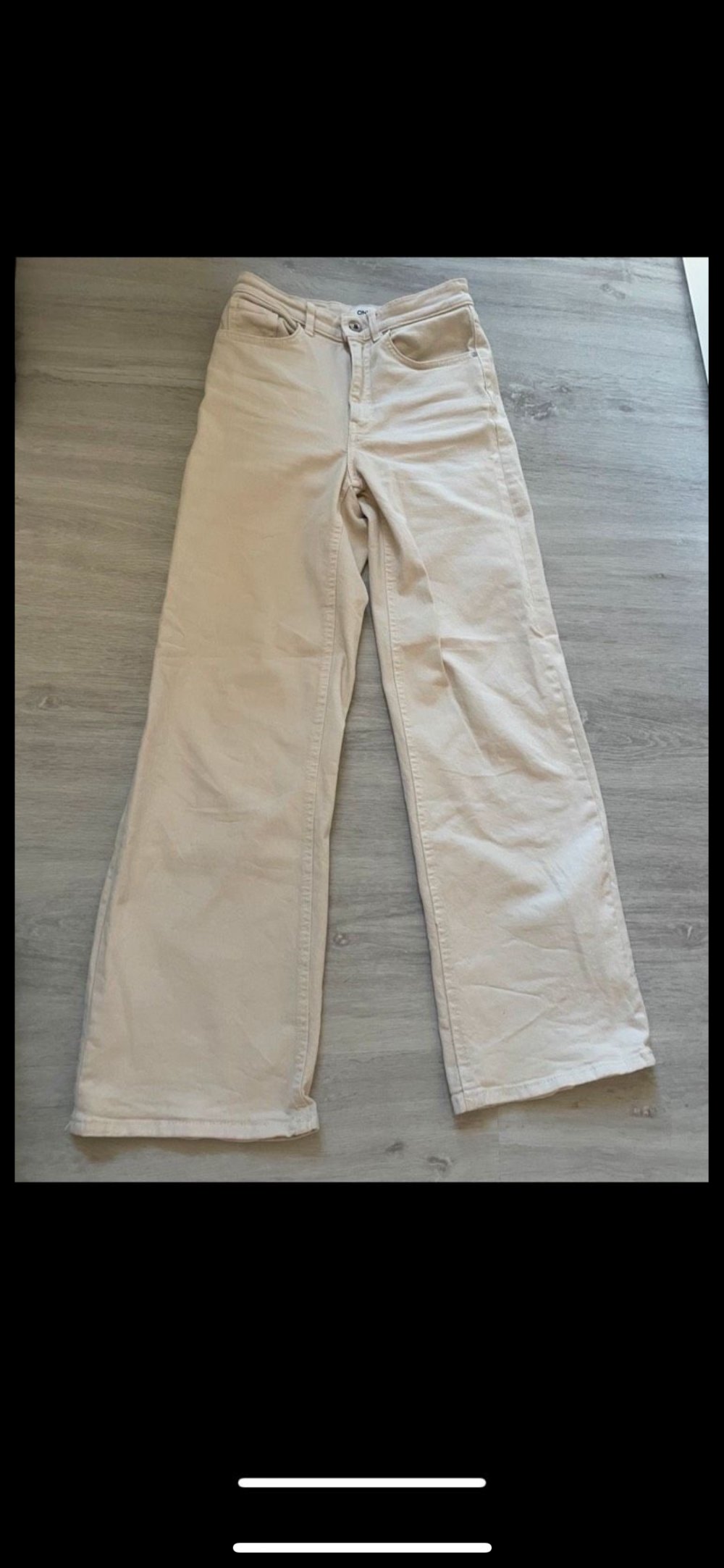 Jeanshose XS ONLY beige Mädchen/Damen