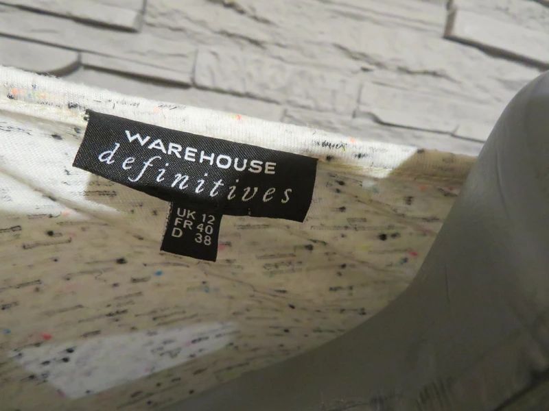 Damen Sommer Top Größe 38 von Warehouse (Nr2040)