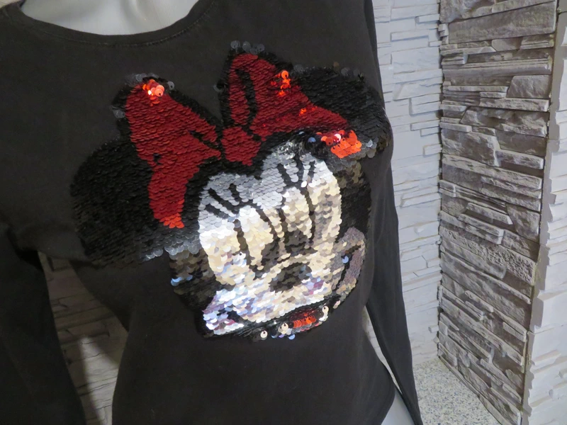 Damen langarm Shirt Größe XS/S von Disney Minnie Mouse (Nr2005a)