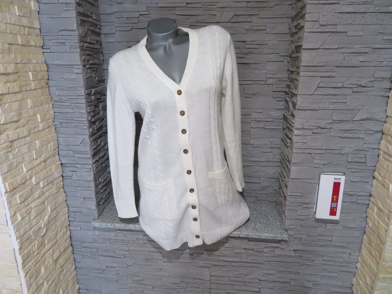 Damen Vintage Strickjacke Größe 42/44 von Fashion International (Nr1969)