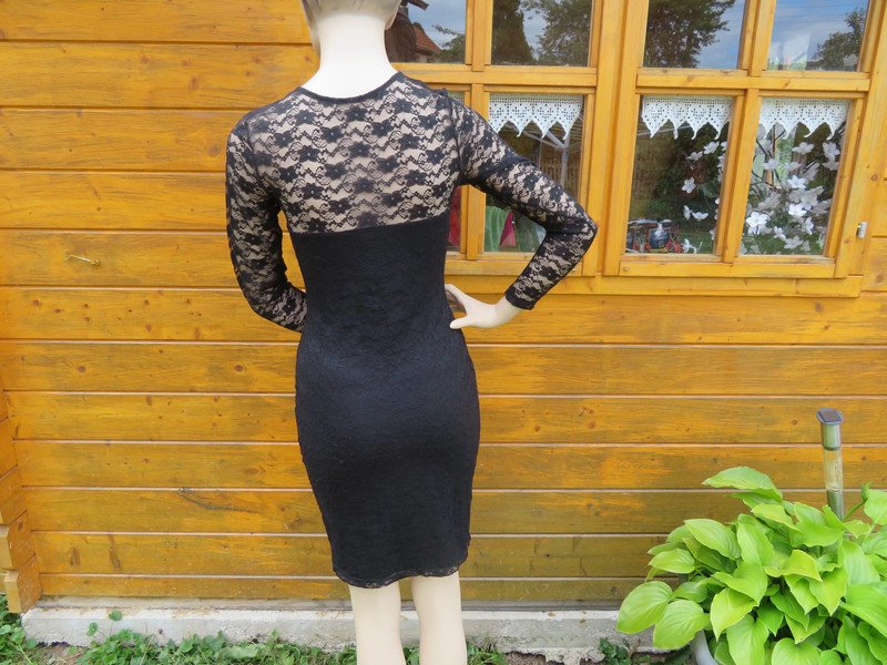 Damen Spitzen Kleid Größe XS/S (447)