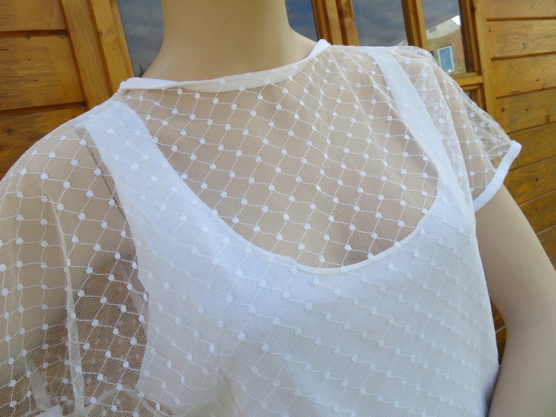 Damen Vintage Shirt Größe 36/38 (469)