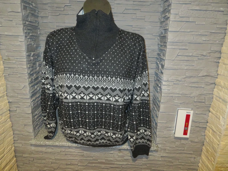 Herren Strickpullover Troyer Größe 52/54 (Nr1998)