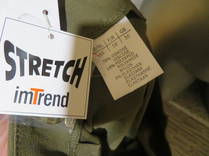 Damen Stretch Capri Hose Größe 56 (Nr1983a)