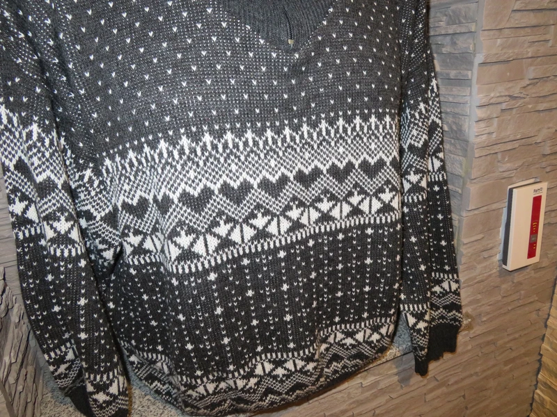 Herren Strickpullover Troyer Größe 52/54 (Nr1998)