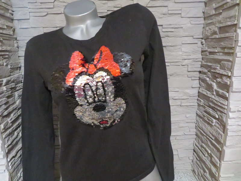 Damen langarm Shirt Größe XS/S von Disney Minnie Mouse (Nr2005a)