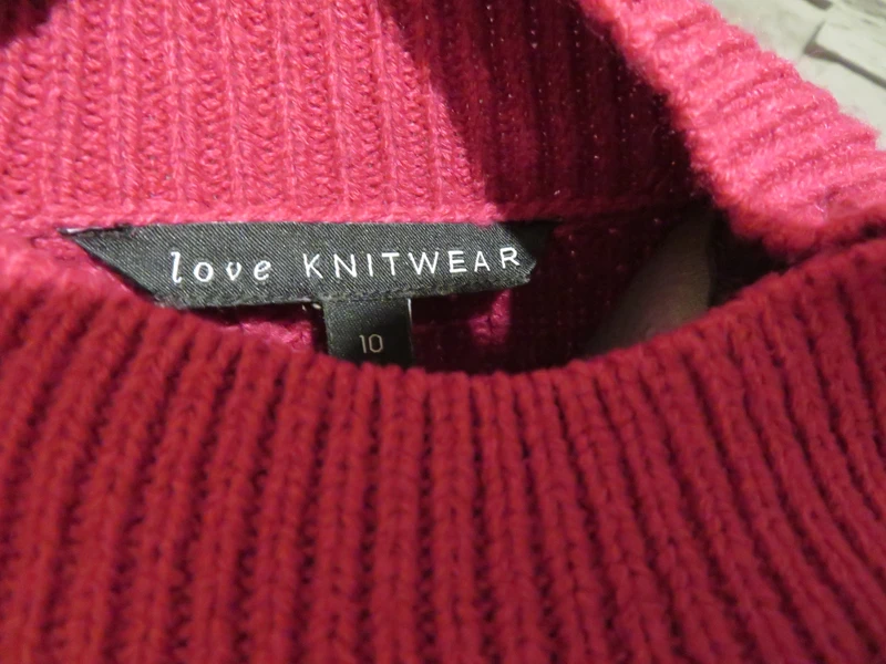 Damen Strickpullover mit Stehkragen Größe M von Bornmarché (Nr1964)