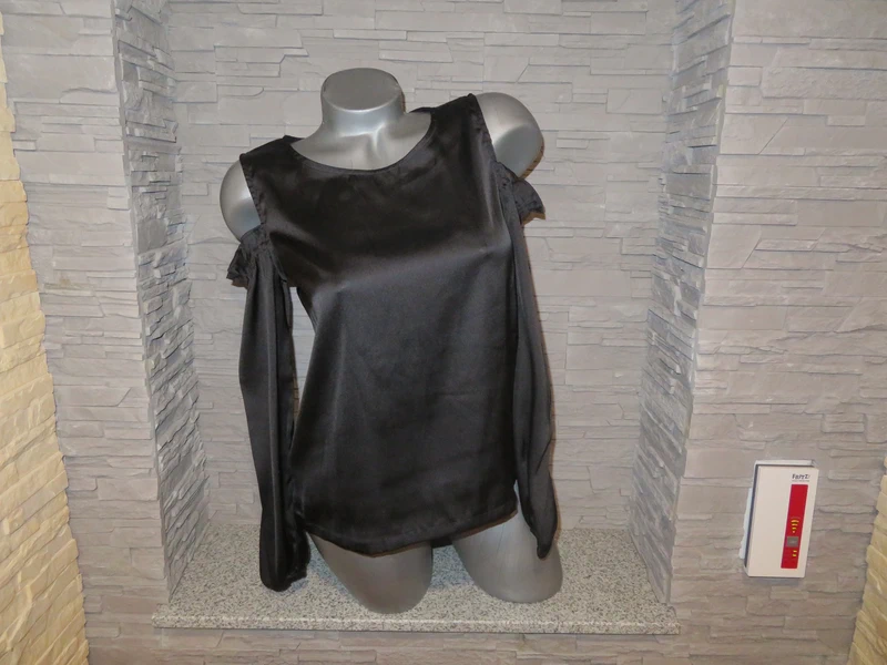 Damen Satin Blusen Shirt Größe XS/S von H&M (Nr1969a)