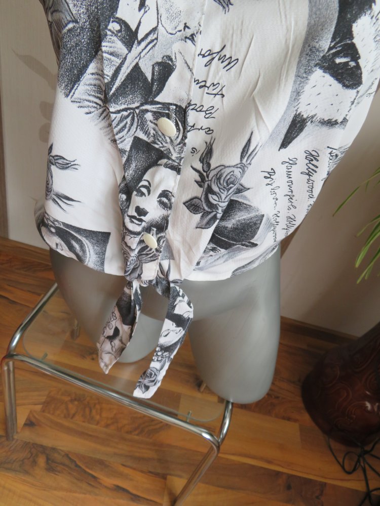 Damen Sommer Bluse Größe S/M (Nr2012)