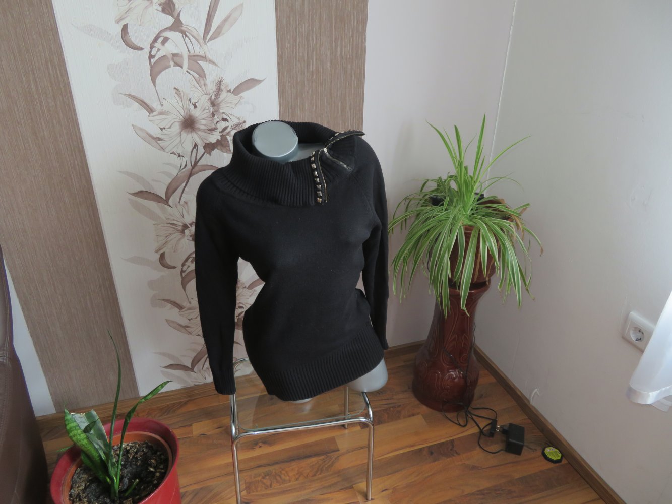 Damen long Pullover Größe 36/38 von Bonprix (Nr2014)