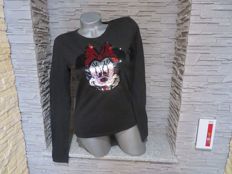 Damen langarm Shirt Größe XS/S von Disney Minnie Mouse (Nr2005a)