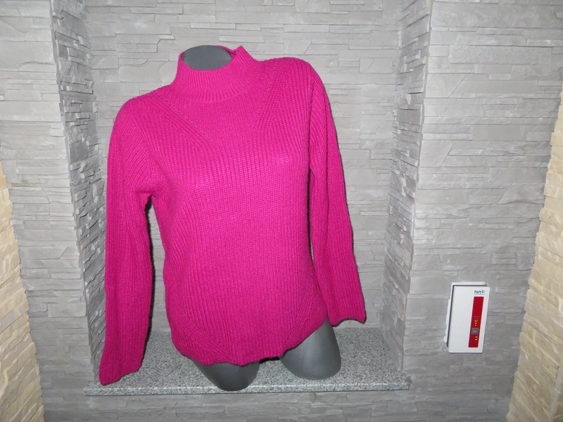 Damen Strickpullover mit Stehkragen Größe M von Bornmarché (Nr1964)