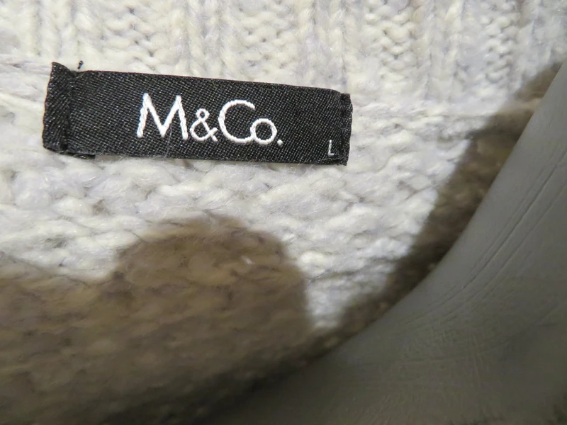 Damen Strickpullover Größe L von M&CO (Nr1995)