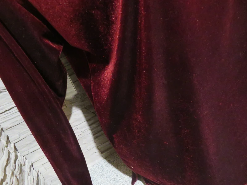 Damen Samt langarm Shirt Größe M 40/42 (Nr1982a)