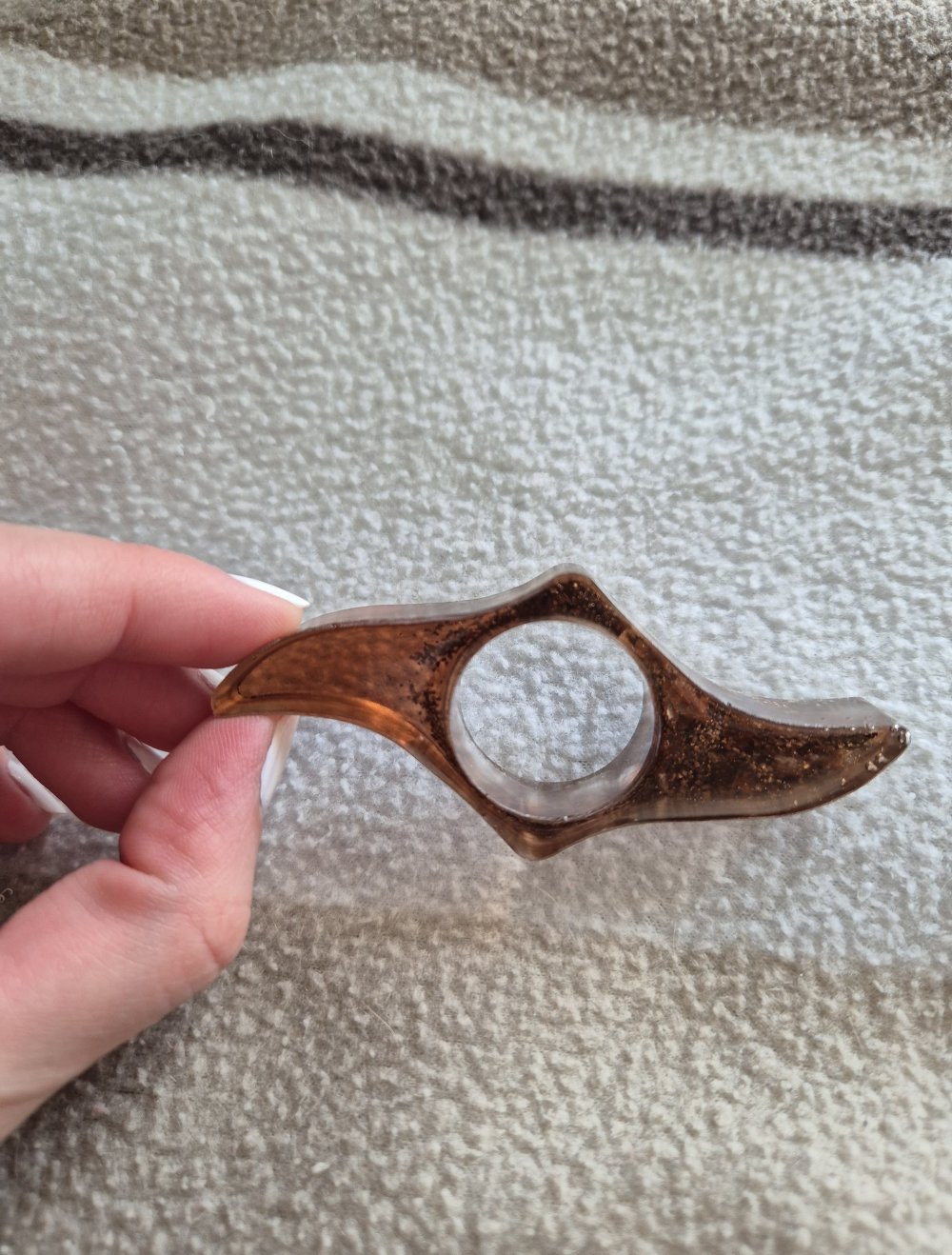 Seitentrenner Seitenspreizer aus Epoxidharz Handmade