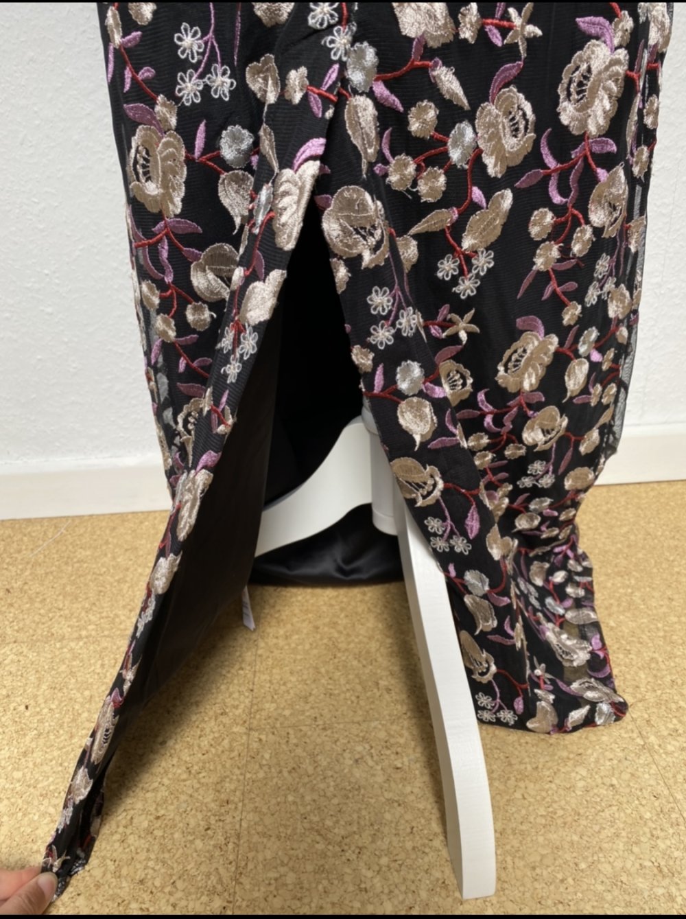 Abendkleid Kleid Tall Strickereien Blumen Mesh Bodycon Hochzeit Sommer Little Mistress