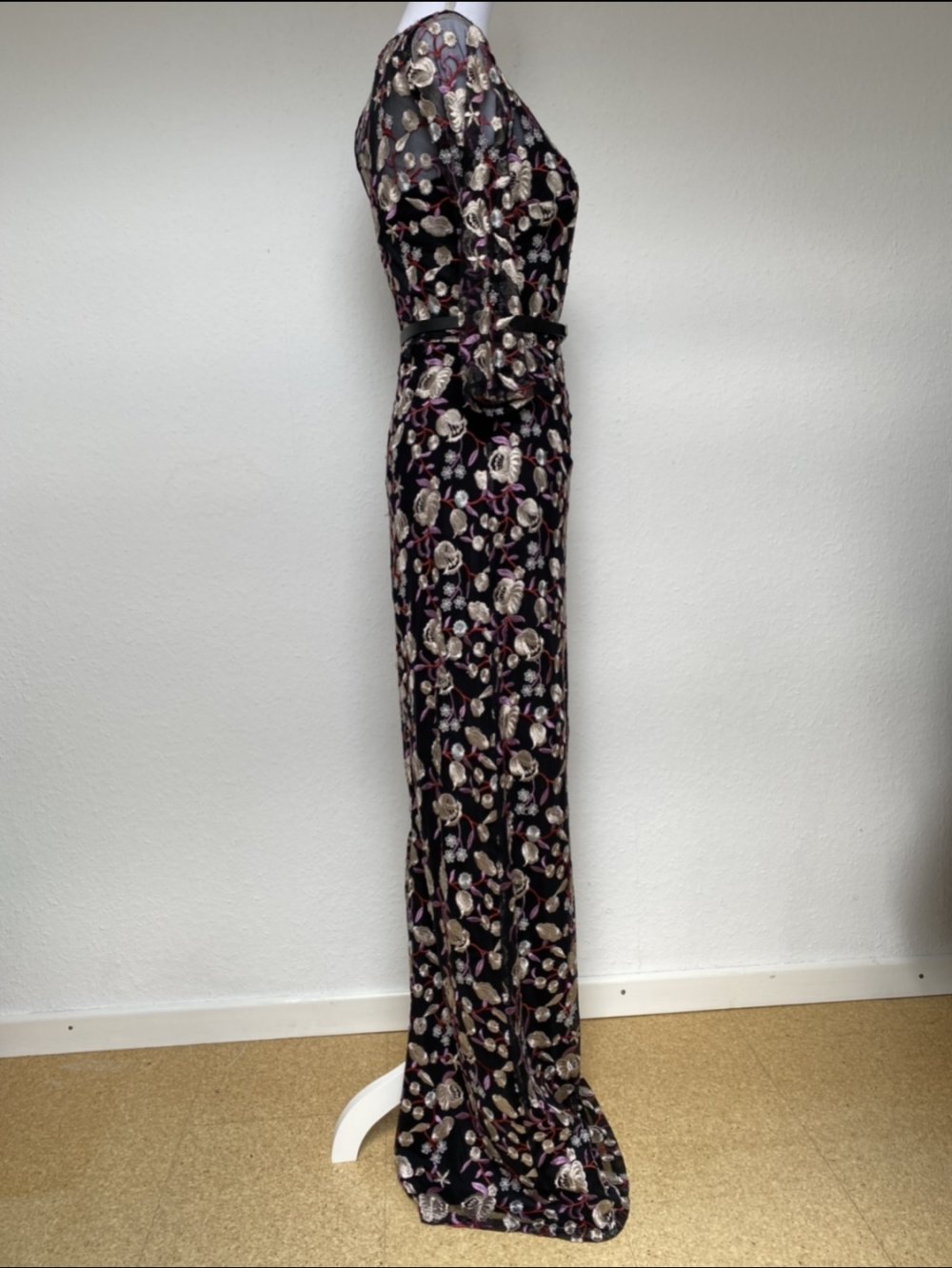 Abendkleid Kleid Tall Strickereien Blumen Mesh Bodycon Hochzeit Sommer Little Mistress