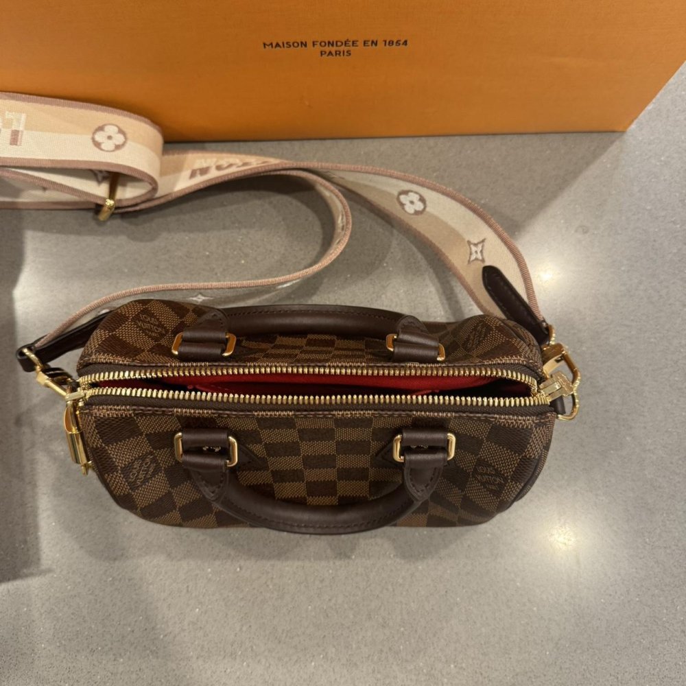 Louis Vuitton Speedy Bandoulière 20 Damier Ebene – Top Zustand ????✨