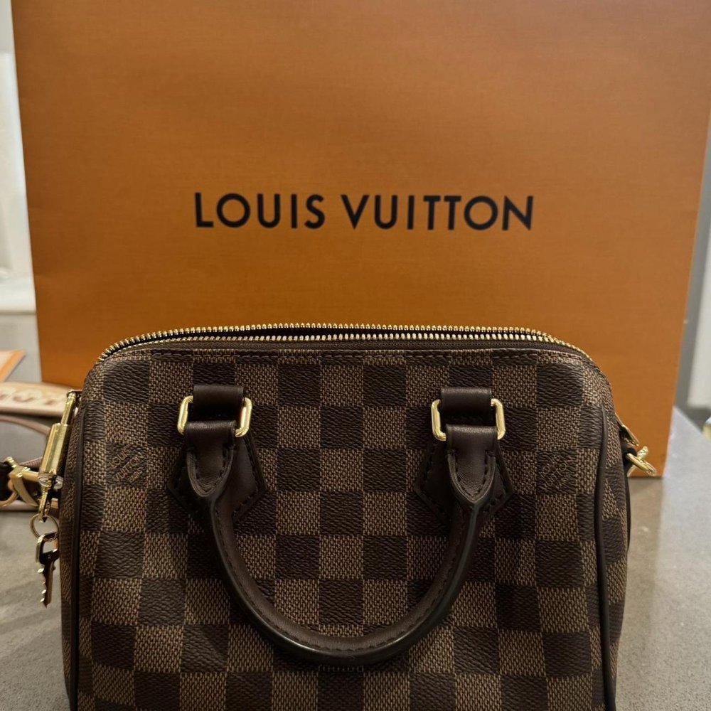 Louis Vuitton Speedy Bandoulière 20 Damier Ebene – Top Zustand ????✨