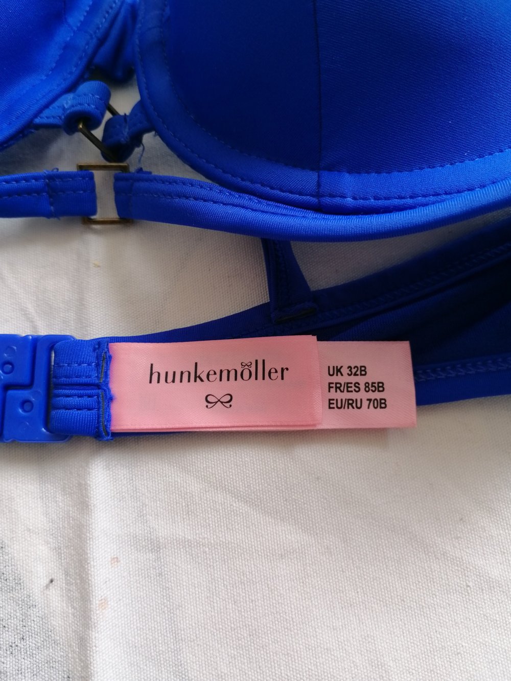 Basic Bügel Bikini Set royalblau 70B S