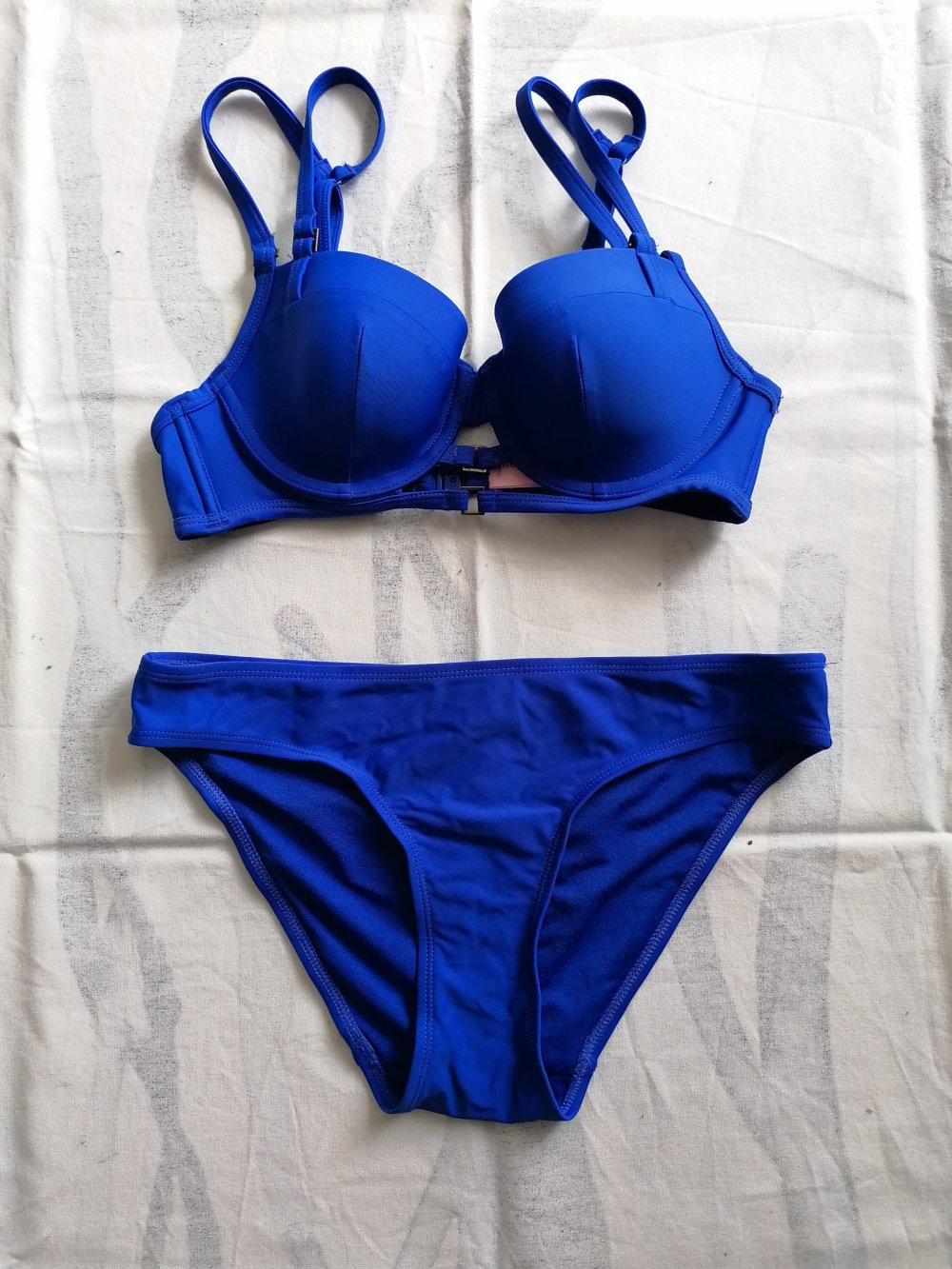 Basic Bügel Bikini Set royalblau 70B S