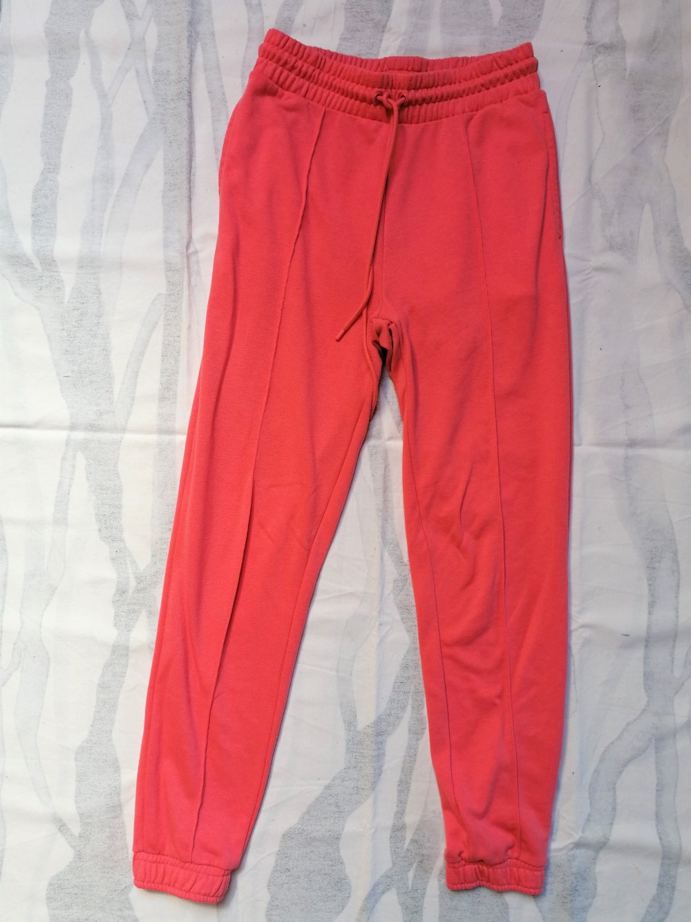 Jogginghose Sporthose Loungewear Homewear Pyjamahose Sweathose neon koralle