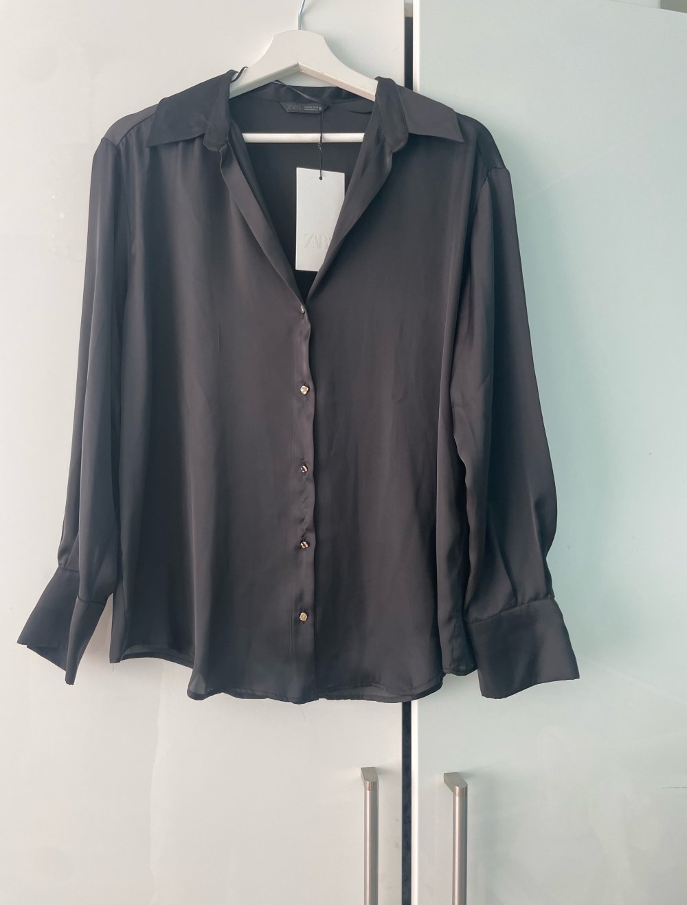 Satin Hemd gr.A neu Zara