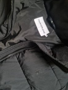 Calvin Klein Jeans Logo-Hem Short Puffer Jacket