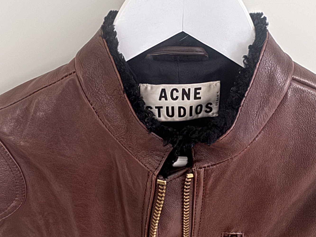 Lederjacke von Acne Studios