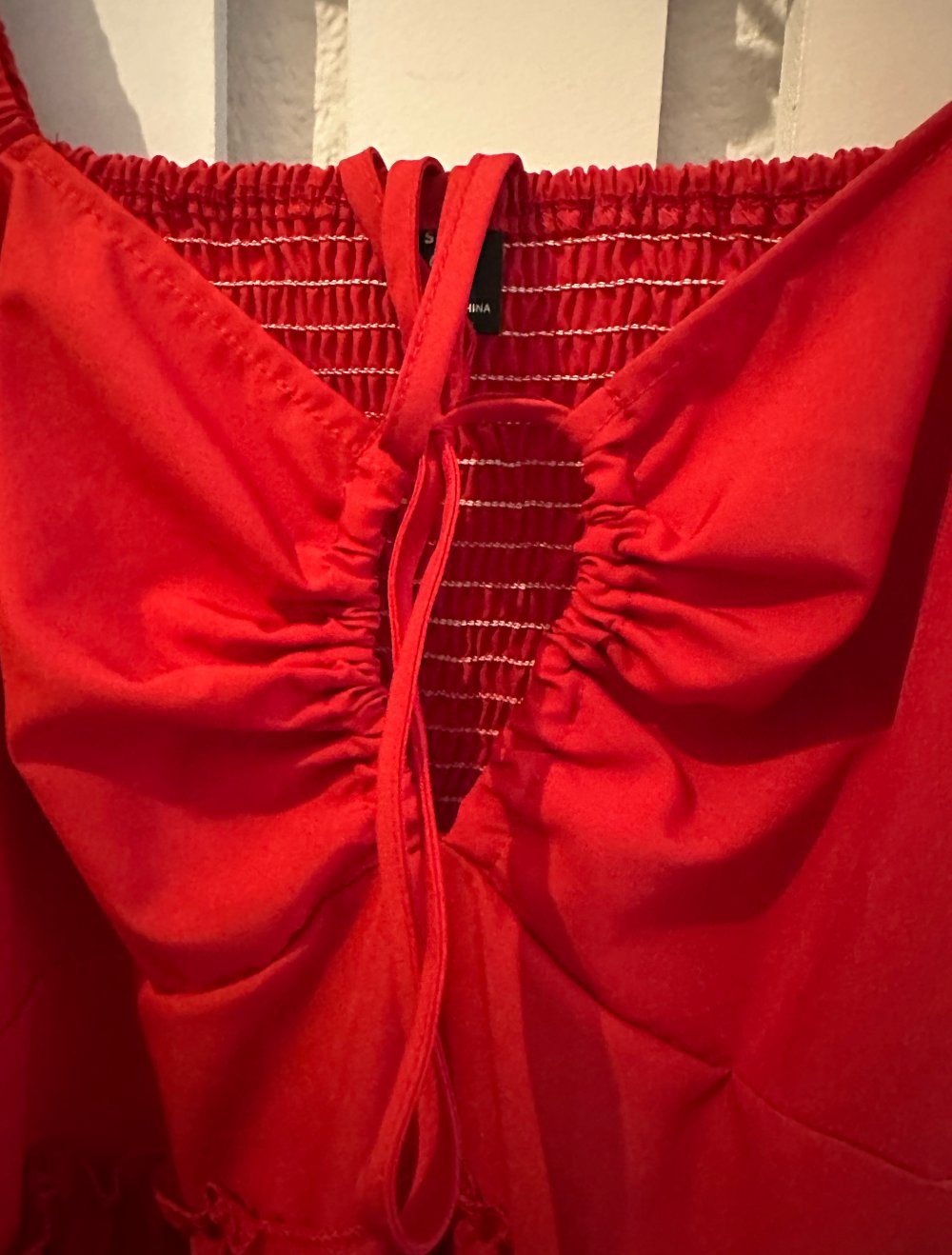 Rotes Kleid Größe 0XL