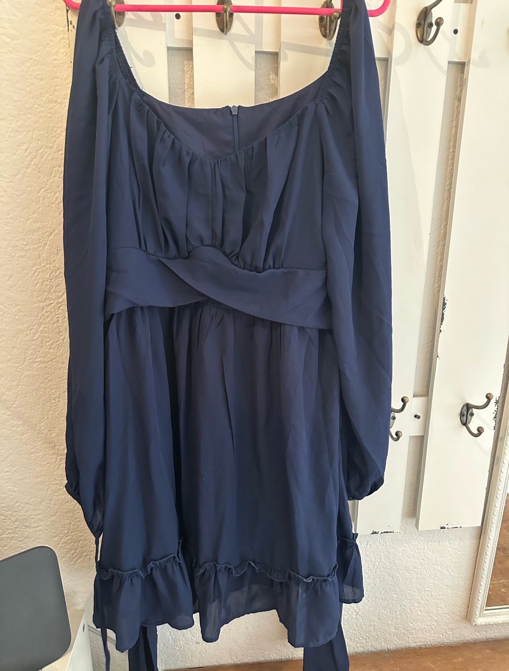 Blaues Kleid