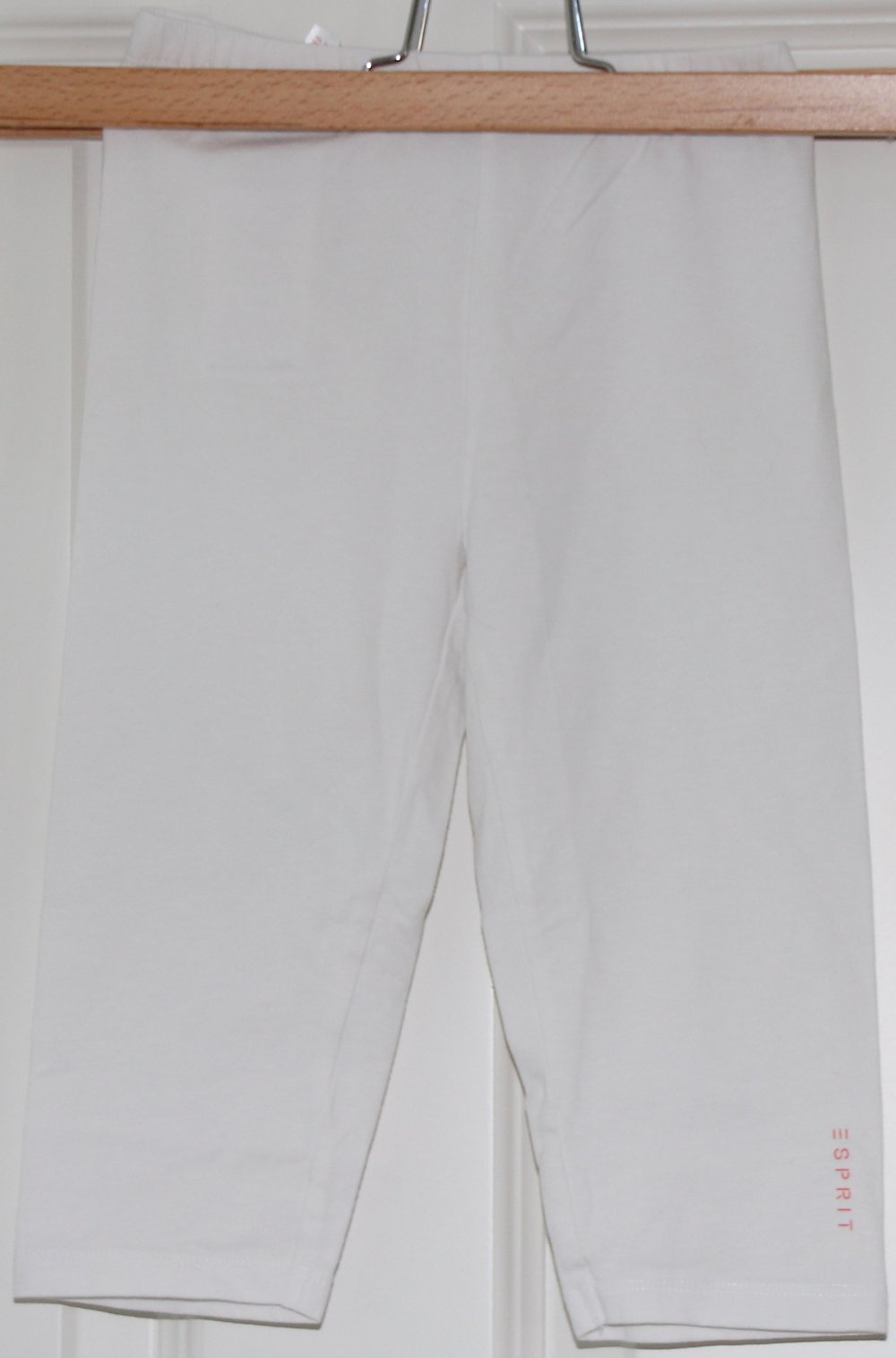 3 Hosen 110 116 122 Freizeithosen Radler Leggings grün grau weiß