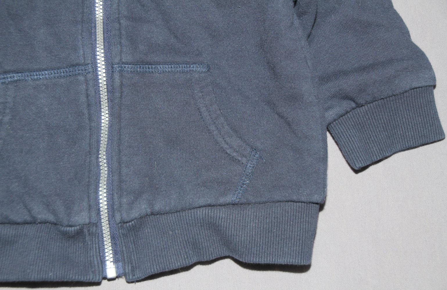 Topomini Kapuzen Jäckchen 74 80 Jacke Junge warm blau w Neu