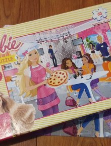 Barbie Jigsaw Puzzle 5+ Jahre 60 Teile 35x25 cm Frank