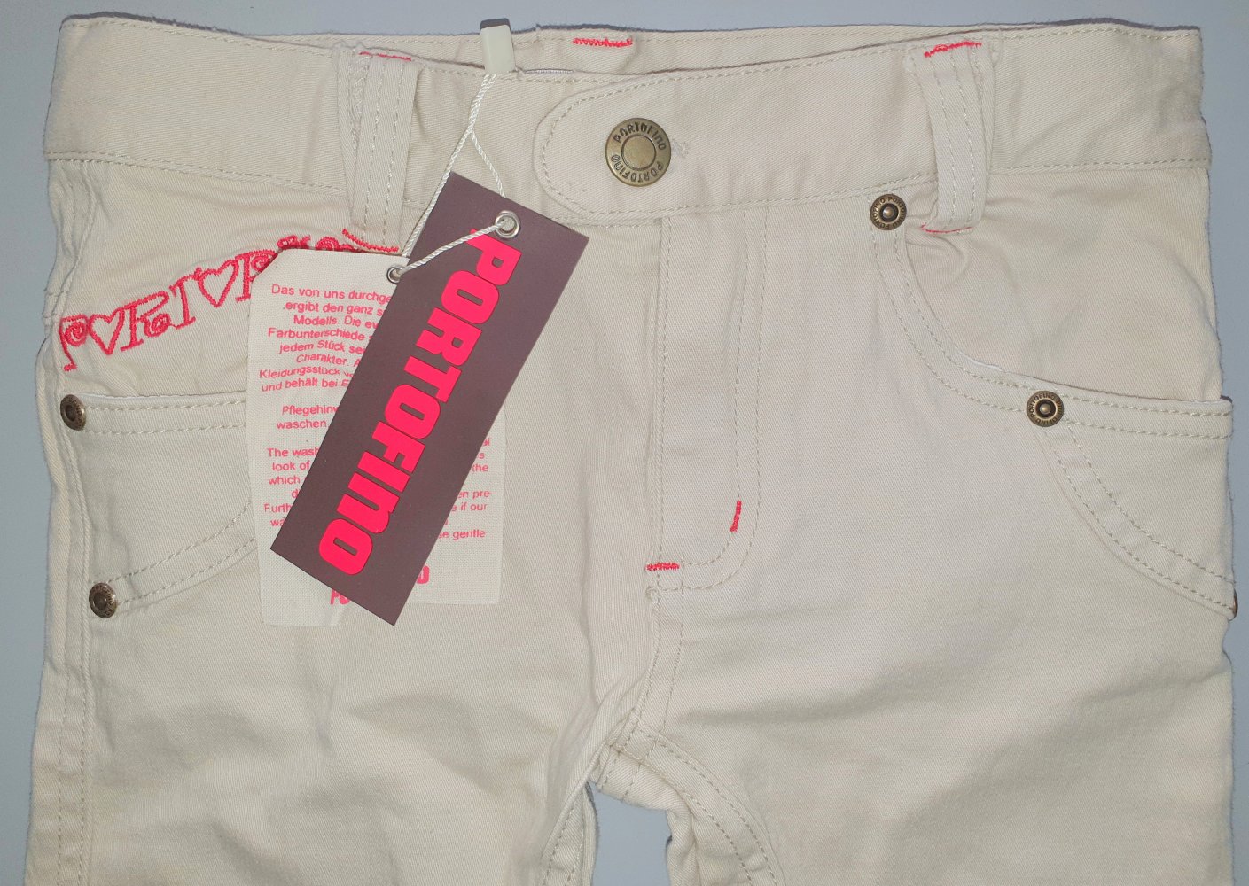 Portofino Hose 122 128 Oktoberfest Style Jeans Stretch Sommer Neu